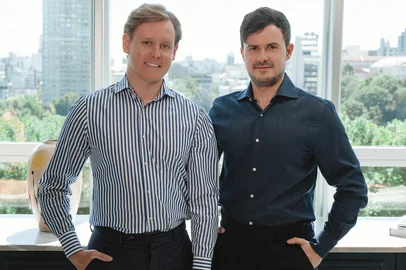 Stéfano Leifheit e David Reichert, sócios-fundadores da Pregio. <!-- NICAID(16226885) -->