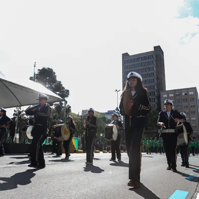CAXIAS DO SUL, RS, BRASIL, 07/09/2025. Desfile 7 de setembro em Caxias do Sul. (Neimar De Cesero/Agência RBS)Indexador: Neimar De Cesero<!-- NICAID(16118908) -->