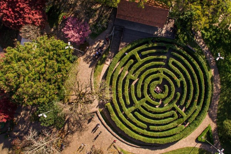 Labirinto da Praça das Flores é entretenimento garantido em Nova Petrópolis<!-- NICAID(15274063) -->