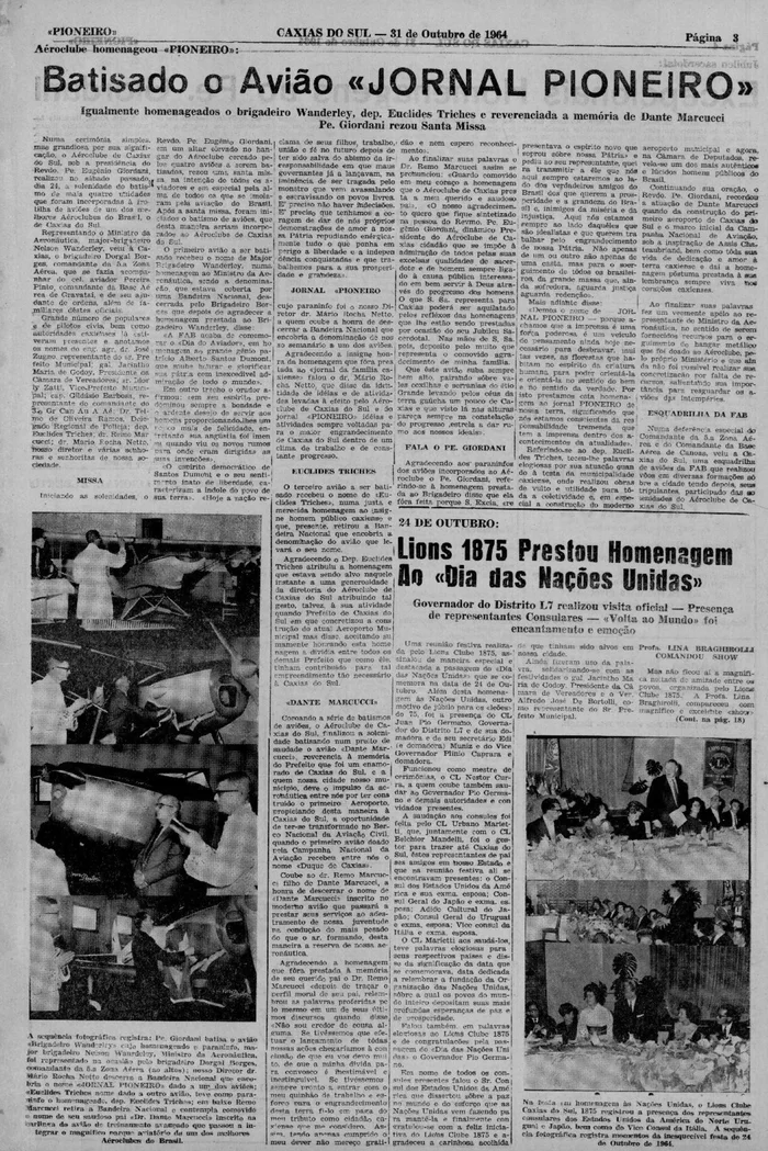 Jornal Pioneiro / reprodução