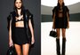 Bruna Marquezine aposta em sutiã transparente de R$ 1.180 para assistir a desfile em Paris