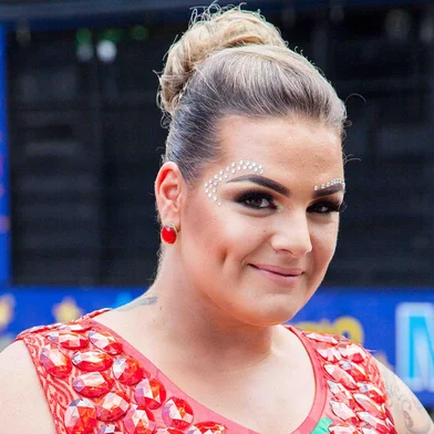 Cantora e diva, Bruna Balbinot no Carnaval que passou  - Caxias do Sul, RS, Brasil<!-- NICAID(12007300) -->