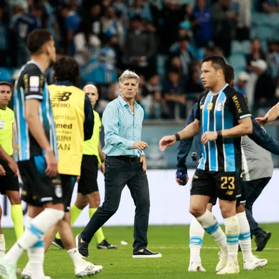 PORTO ALEGRE, RS, BRASIL, 11-10-2026: Grêmio vs Internacional, clássico GreNal nº455, pelo Campeonato Brasileiro Série A 2026. O jogo ocorre na Arena, em Porto Alegre. Foto: Duda Fortes/Grupo RBS<!-- NICAID(16385383) -->