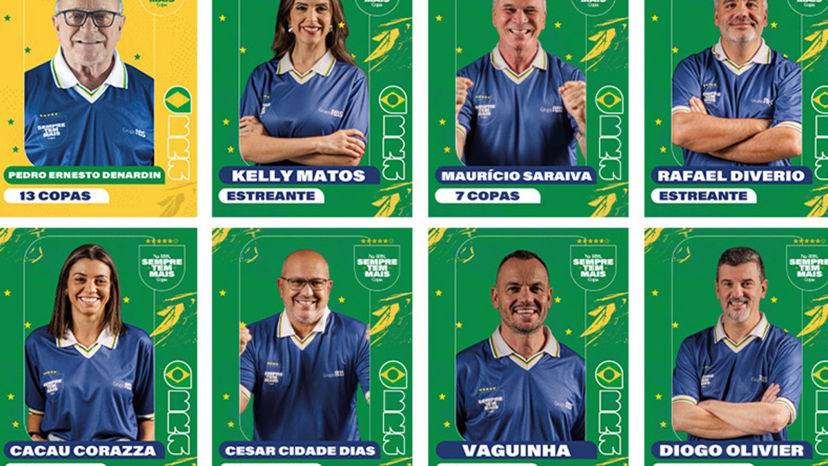 Grupo RBS announces team that will travel to cover the 2026 World Cup Grupo RBS announces team that will travel to cover the 2026 World Cup