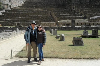 Rudolfo Goldmann e Susana Bem no Peru <!-- NICAID(15268425) -->