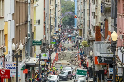Obras do quadrilátero central estão mais caras e só terminarão em 2025. Foto: Alex Rocha/PMPA/DivulgaçãoIndexador: Alex Rocha/PMPA<!-- NICAID(15648443) -->