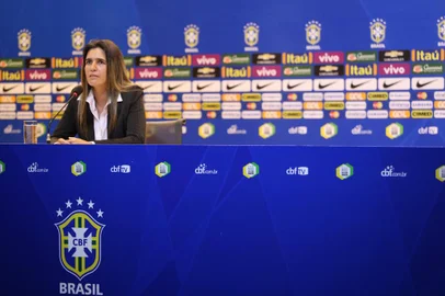 Apresentação de Emily Lima na Seleção Feminina / Foto: Kin Saito/CBF<!-- NICAID(12544038) -->