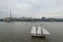 Porto Alegre, RS, Brasil, 10/07/2022 - Velejada da reprodução do barco farrroupilha Seival. - Foto: Jefferson Botega/Agência RBS<!-- NICAID(15145221) -->