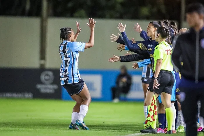 Caroline Motta / Grêmio/Divulgação Caroline Motta / Grêmio/Divulgação