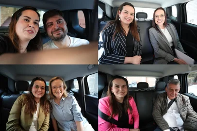"Me Leva" - eleições municipais de Porto Alegre 2024.Com: Felipe Camozzaro, Juliana Brizola, Maria do Rosário e Sebastião Melo.  <!-- NICAID(15873776) -->