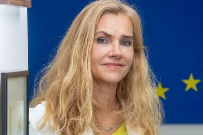 Embaixadora da União Europeia no Brasil, Marian Schuegraf. Entrevista às vésperas de o acordo com o Mercosul entrar em vigor.<!-- NICAID(16274758) -->