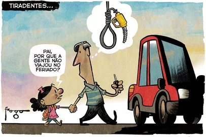 PORTO ALEGRE, RS, BRASIL, 20-04-2026: Charge do Fraga. Foto: Gilmar Fraga/Agência RBS<!-- NICAID(16269835) -->