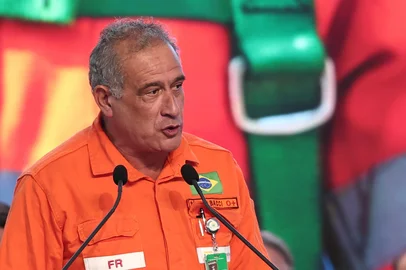 Jonathan Heckler / Agencia RBS RIO GRANDE, RS, BRASIL, 20-01-2026: Presidente Lula em cerimônia de assinatura para construção de embarcações no polo naval de Rio Grande, entre elas 5 navios gaseiros. Foto Jonathan Heckler/Agência RBS<!-- NICAID(16207727) -->