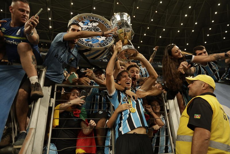 PORTO ALEGRE, RS, BRASIL, 06/04/2024 - Grêmio x Juventude, segundo jogo da final do Campeonato Gaúcho, realizado na Arena do Grêmio. Foto: Mateus Bruxel / Agência RBS<!-- NICAID(15727849) -->