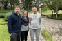 Eduardo Gabardo e os pais, Oreste e Nara, no Villa Flores Eco Resort, em Nova Petrópolis.<!-- NICAID(15665222) -->