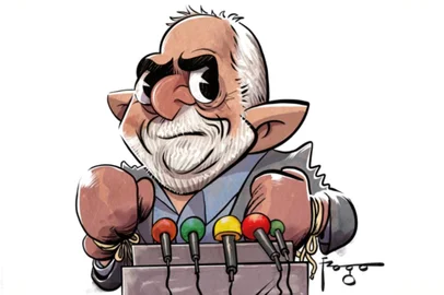 Caricatura de Gilmar Fraga - Foto: Gilmar Fraga/Agência RBS<!-- NICAID(15793864) -->