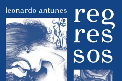 Livro Regressos de Leonardo Antunes, coluna Fischer <!-- NICAID(15670576) -->