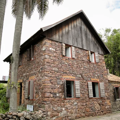 Casa de pedra em Caxias Do Sul. (Neimar De Cesero/Agência RBS)Indexador: Neimar De Cesero<!-- NICAID(15965015) -->