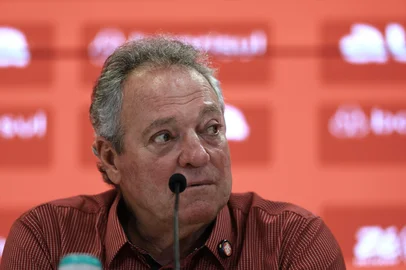 Coletiva de apresentação de Abel Braga no Inter<!-- NICAID(16177440) -->