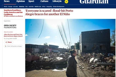 Jornal britânico destaca preocupação de moradores de Porto Alegre com o El Niño <!-- NICAID(16345423) -->