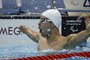 UNITED KINGDOM, London : Brazil's Daniel Dias celebrates winning the Men's 100 metres Breaststroke Final SB4 category during the London 2012 Paralympic Games at the Aquatics Centre in the Olympic Park in east London on September 4, 2012. AFP PHOTO / ADRIAN DENNIS