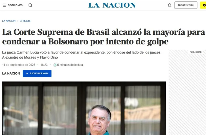 La Nación / Reprodução