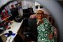 PORTO ALEGRE, RS, BRASIL - 27/10/2023 - Miréia Borges é influencer digital aos 66 anos. FOTO: JONATHAN HECKLER, AGÊNCIA RBS<!-- NICAID(15581141) -->