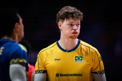 Lukas Bergmann, vôlei, Brasil