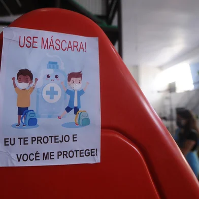 CAXIAS DO SUL, RS, BRASIL, 14/01/2021 - Devido à pandemia, colônias de férias para crianças tiveram de se adaptar para atender dentro dos protocolos sanitários exigidos. Mostramos como alguma delas, como o parque de diversões infantil "Park Festa e Folia", no bairro Floresta, em Caxias, se prepararam para divertir a criançada com segurança neste verão. (Marcelo Casagrande/Agência RBS)<!-- NICAID(14690508) -->