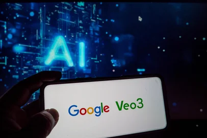 Qingdao,China-Jul.2.2025:Google Veo 3 is a state-of-the-art AI video model that can generate high-quality videos with realistic and natural audio.Fonte: 1562182453<!-- NICAID(16078912) -->