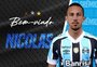 Grêmio anuncia a contratação do lateral-esquerdo Nicolas