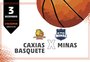 Caxias Basquete x Minas: onde assistir, horário e tudo sobre o confronto pelo NBB