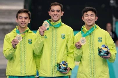 Tênis de mesa, equipes masculinas, Jogos Pan-Americanos