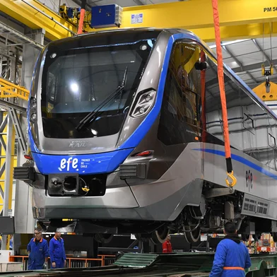 VLT (Veículo Leve Sobre Trilhos) produzido pela Marcopolo Rail em Caxias do Sul.<!-- NICAID(16263404) -->