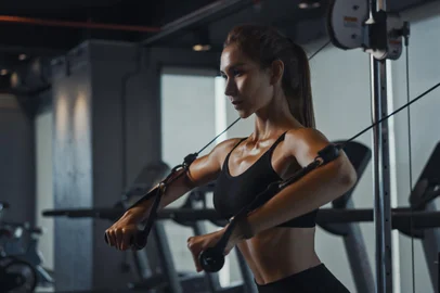 Exercicio, esporte, academia.  Foto: Thanumporn / stock.adobe.comFonte: 518093573<!-- NICAID(15670879) -->