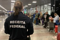 Auditores fiscais fazem ação no Aeroporto Salgado Filho <!-- NICAID(16033538) -->