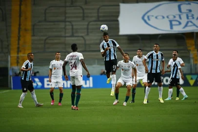 09/11/2021 - PORTO ALEGRE, RS: ARENA DO GRÊMIO - Campeonato Brasileiro, SÉRIE A. GRÊMIO X FLUMINENSE. FOTO: Félix Zucco / Agência RBS<!-- NICAID(14936817) -->