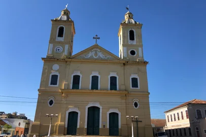 Igreja Matriz Nossa Senhora do Rosário, de Rio Pardo.<!-- NICAID(15499218) -->