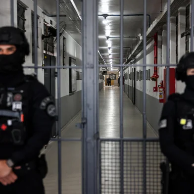 PORTO ALEGRE, RS, BRASIL, 10-09-2025: Inauguração da nova Cadeia Pública de Porto Alegre (CPPA). Fotos: Duda Fortes/Agencia RBS<!-- NICAID(16121148) -->