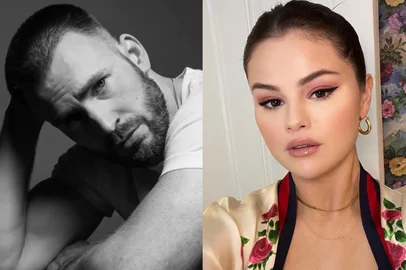 **A PEDIDO DE ISADORA GARCIA**Chris Evan e Selena GomezFOTO:Instagram /  @chrisevans /  @selenagomez / Reprodução<!-- NICAID(14910807) -->