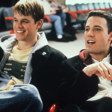 Anjos Loki (Matt Damon) e Bartleby (Ben Afleck) em cena do filme Dogma<!-- NICAID(15916159) -->