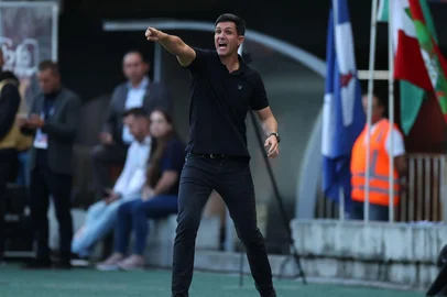 Maurício Barbieri, técnico do Athletico Paranaense.<!-- NICAID(16029782) -->