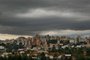 Nuvens escuras no céu de Passo Fundo anunciam a chuva na tarde de terça-feira<!-- NICAID(2651949) -->
