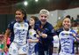 Celemaster goleia Malgi e abre vantagem na final do Gauchão Feminino de Futsal