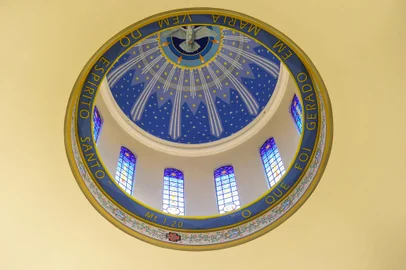 CAXIAS DO SUL, RS, BRASIL, 13/11/2023. Olho Mágico: Santuário de Nsa Senhora de Caravaggio. (Neimar De Cesero/Agência RBS)Indexador: NEIMAR DE CESERO<!-- NICAID(15596023) -->