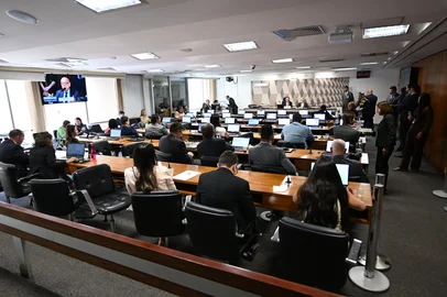 BRASÍLIA, 01/09/26 - Comissão de Constituição, Justiça e Cidadania (CCJ) do Senado realiza reunião.<!-- NICAID(16357353) -->