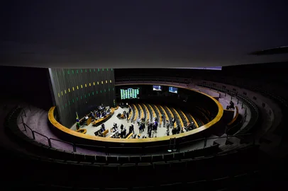 Plenário da Câmara dos Deputados durante sessão conjunta do Congresso Nacional<!-- NICAID(15996368) -->