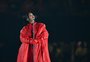 A mensagem de Rihanna no Super Bowl
