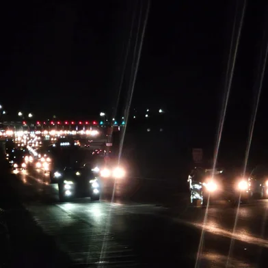 Trânsito no retorno do Feriadão de Páscoa e Tiradentes. Na foto, o Km 60 da freeway, na chegada em Gravataí<!-- NICAID(16021320) -->