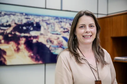Perfil: Grégora Fortuna dos Passos - Chefe da Secretaria Municipal de Administração, Tecnologia e Inovação. (Neimar De Cesero/Agência RBS)Indexador: Neimar De Cesero<!-- NICAID(15950672) -->